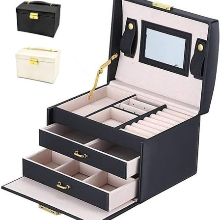 Smykkeetui - smykkeskrin - smykkeskap - smykkeskrin - KLB