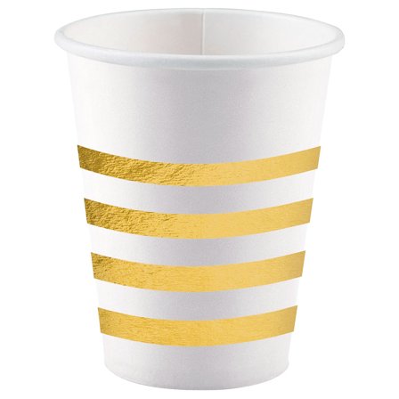 Stribede Papkrus Guld