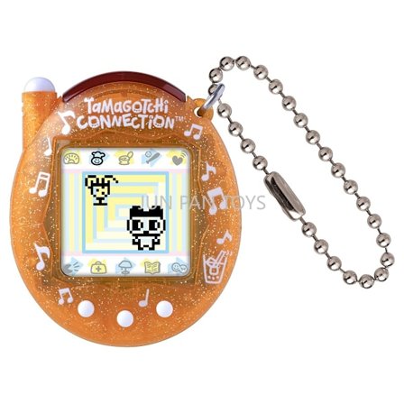 Tamagotchi Connection Virtual Pet - Soda Flower Pink & Light Blue Electronic Game for Girls
