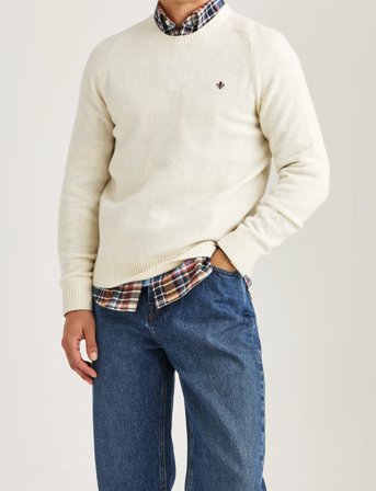 Morris Hertford Oneck - Cream - XL