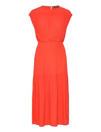 Sllayna Dress Knælang Kjole Orange Soaked In Luxury