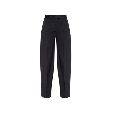 The Attico ‘Jagger’ pleat-front Broek , Zwart , Dames , Maat: S