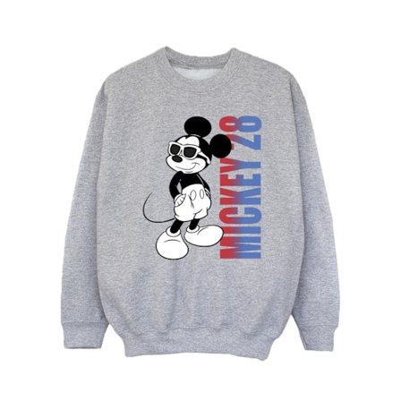 Disney Girls Mickey Mouse Gradient Sweatshirt 7-8 år Sport