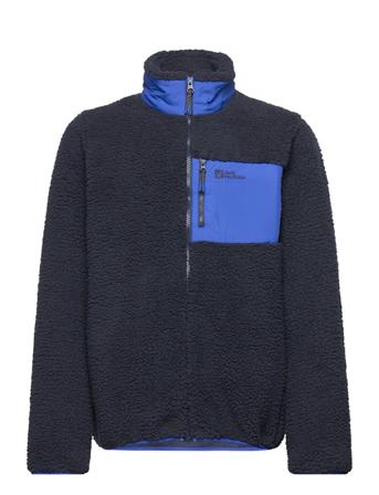 Ice Curl Jacket K Navy Jack Wolfskin