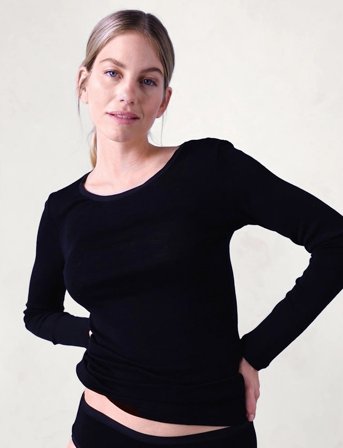JBS of Denmark Jbs Of Dk Wool Blouse - Black - XL
