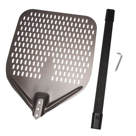 Perforerad Pizzapaddel, 12 Tum Rektangulär Pizzapaddel Vänd Pizzapaddel Pizzaskedda Bakning Ho