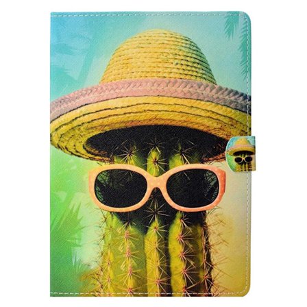 iPad 9.7" 5/6, iPad Air/Air 2 cover with print - Cactus