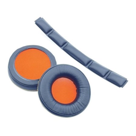 1 Par Erstatningsskum Øreputer Øreklokker for Steelseries Siberia 840 800 Hodetelefoner Hodetelefonputer