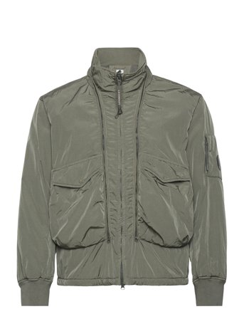 C.P. Company Chrome-R Body Zippers Padded Jacket - Khaki green - M