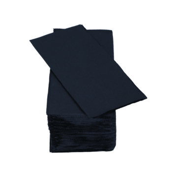 Serviett 2-Lag 1/8 Svart 40x40