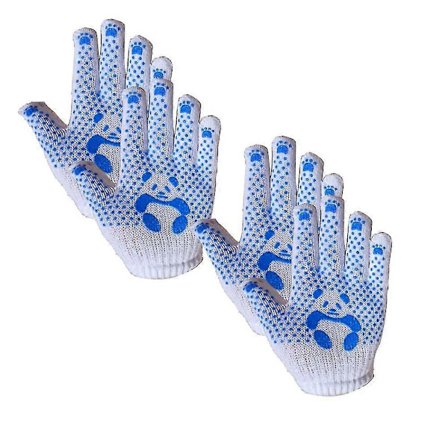 2 par barnehagehansker - Hagearbeid Utendørs Tau Trekking Gårdsbruk Hansker NJV