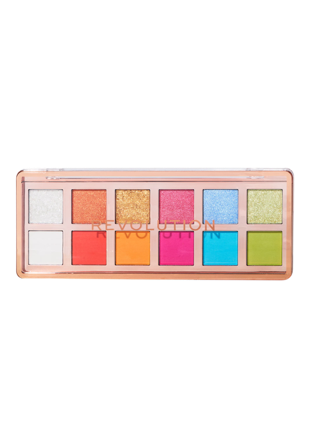 Revolution The Vibrant Icon Brights Palette Ögonskuggor Dam 8,4g