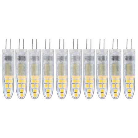 10 KPL 3W 220V LED Corn -lamppu G4-nastainen korvaava kattokruunulamppu