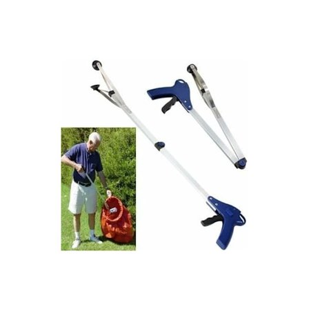 Lång Arm Vikbar Plockare/Grip/Sopborstgrepp Blå