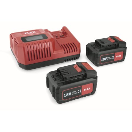 Flex Flex Batteripakke 2x5,0Ah, Maskintilbehør & forbruk