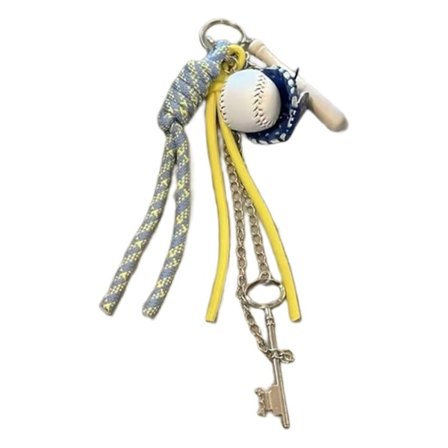 Fashionabel Färgkontrast Nyckelring Väska Hänge Praktiska och Portabla Designer för Vardagsbruk Stilfulla Outfits