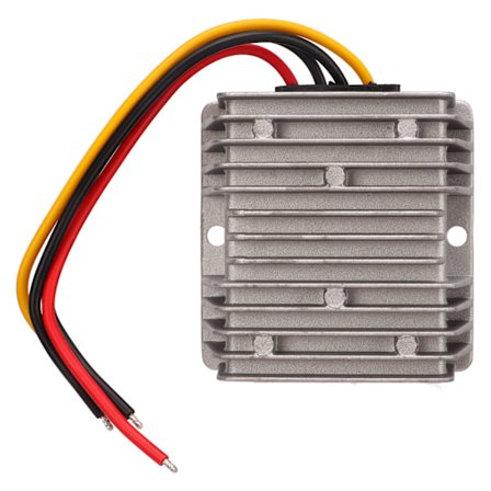 DC Buck-omvandlare Vattentät 8‐40V till 12V 6A 72W Automatisk Buck Boost Strömförsörjningsomvandlare för Bil Skepp Yacht Järnväg