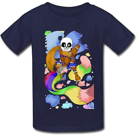 Bedora Sans Corlorful Ink Undertale för T-shirt för barn