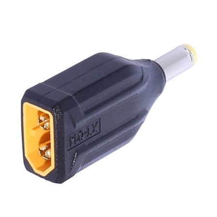 Letvægts XT60 til DC5525-stik Hoved Effektiv opladning og strømoverførsel