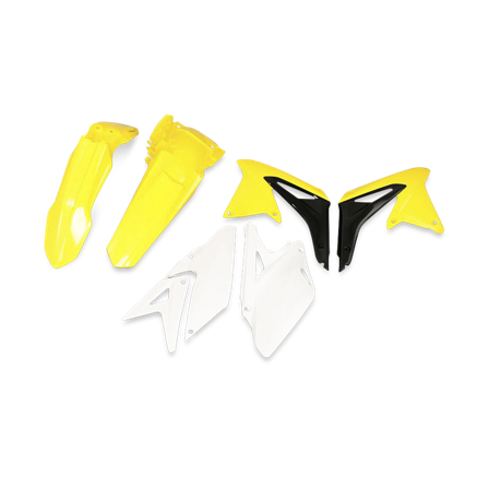 Kit Plastiche Rtech Giallo-Bianco-Nero - Suzuki RMX 450Z 2010-2019