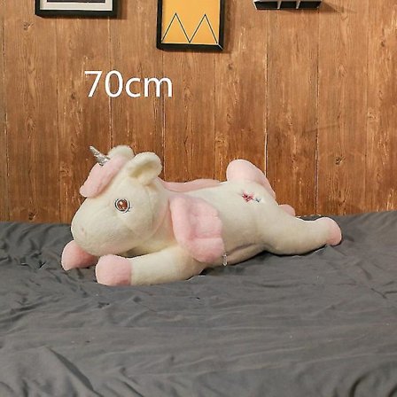40-100 cm Gigantisk Kawaii Enhjørning Plysj Leketøy Myk Utstoppet Tegneserie Enhjørning Dukker Dyr Hest Høy Kvalitet Gave For Dropshipping