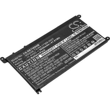Batteri til bærbar PC for DELL INS 13MF PRO-D1508TS, Inspiron 13 7368 og andre.