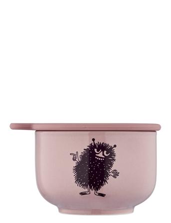 The Moomins Small Cotton Jar/Cottonsticks Home Decoration Bathroom Interior Toothbrush Holder Pink Moomin