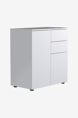 VCM - Vcm Kommode Dalosa 4-Roms - Hvit - Kommoder - Fra Homeroom