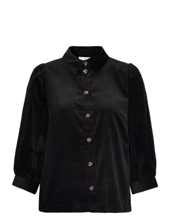 Kaeva Corduroy Shirt Black Kaffe