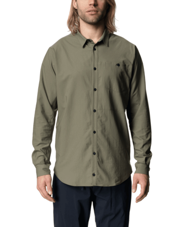 Houdini M's Longsleeve Shirt Sage Green
