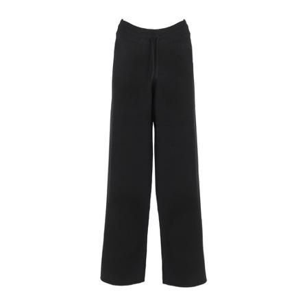 Saint Barth, Wide Trousers Zwart, Dames, Maat:L