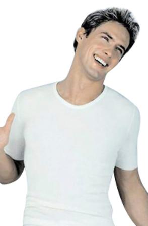 Peters Angora Herreundertrøje Korte Ærmer Natur L, Tøj & Bolig, Undertøj, Skiundertøj