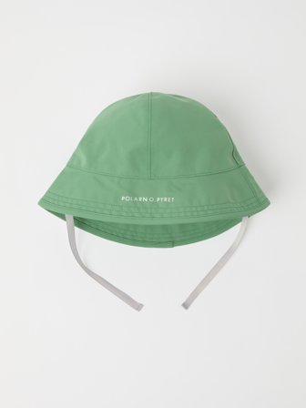 Polarn O. Pyret - waterproof rain hat - 48 - Childrenswear - green