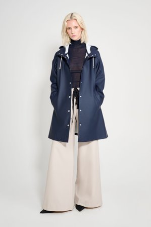 Mosebacke Raincoat Navy