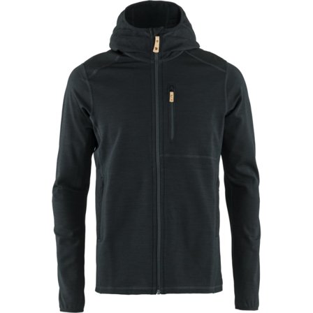 Fjällräven Men's Keb Fleece Hoodie Men Mid layer tops Black S