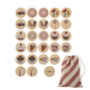 Bloomingville Beige Sesse Memory Game 3+ years - Puzzles - 3+ years - Beige - Junge - Kids Puzzles