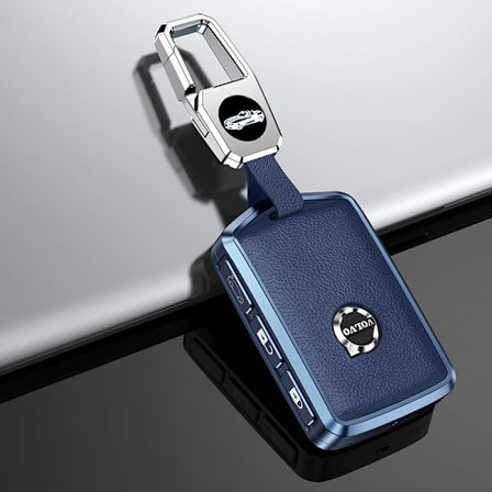 Blå Volvo Smart Car Nøglering - Passer til Volvo XC60 XC70 XC90