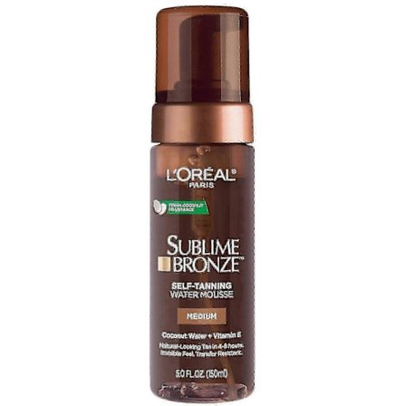 L'oreal Paris Sublime Bronze Hydrating Selvbruningsvannmousse, 147 ml