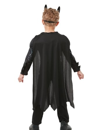 Batman Batman Deluxe Costume - Black - 3-4Y