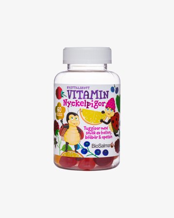 BioSalma Nyckelpiga Multivitamin - 60 tabletter