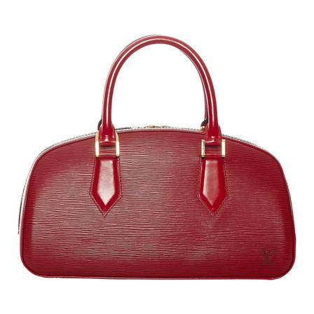 Louis Vuitton Vintage Pre-owned Epi Jasmine Leather Rød, Dame Vintage Tasker, Størrelse: ONE Size