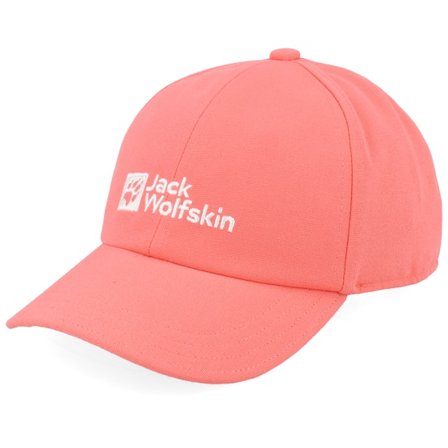 Jack Wolfskin - Rosa unconstructed Caps - Kids Baseball Cap K Sunset Coral Dad Cap @ Hatstore