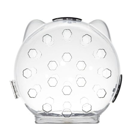 Katt Anti-Bett Munskydd Andningsbar Hjälm Munskydd för Grooming Transparent