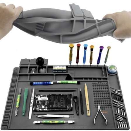 Lödmatta / Skruvmatta - Håller smådelar på plats