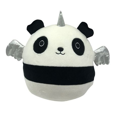 20 cm Squishmallow Plysjleke ENHJØRNING PANDA W