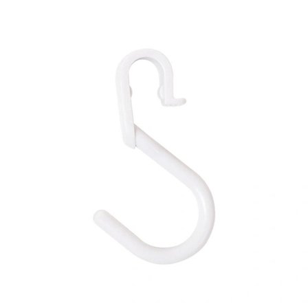 10 ST S-Krokar Kreativ S-krok VIT vit