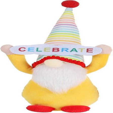 Fødselsdagsnisse Kunsthåndværk Dekoration - Festligheder Husholdningspynt til Sofabordplade Fest Baggrund DIY