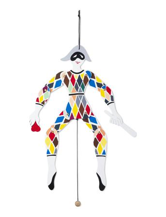 Harlekin Sprellemann Multi Home Decoration Decorative Accessories/details Wooden Figures Multi/mønstret Kay Bojesen