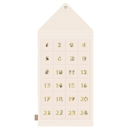 Mummi Julekalender Mummihuset 24-lommer 45x100cm