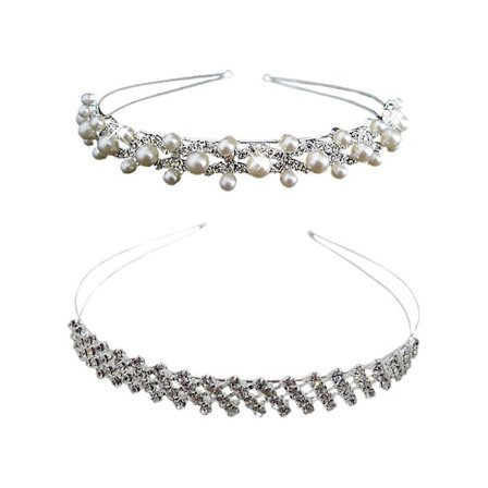 2pcs Diamond Headband